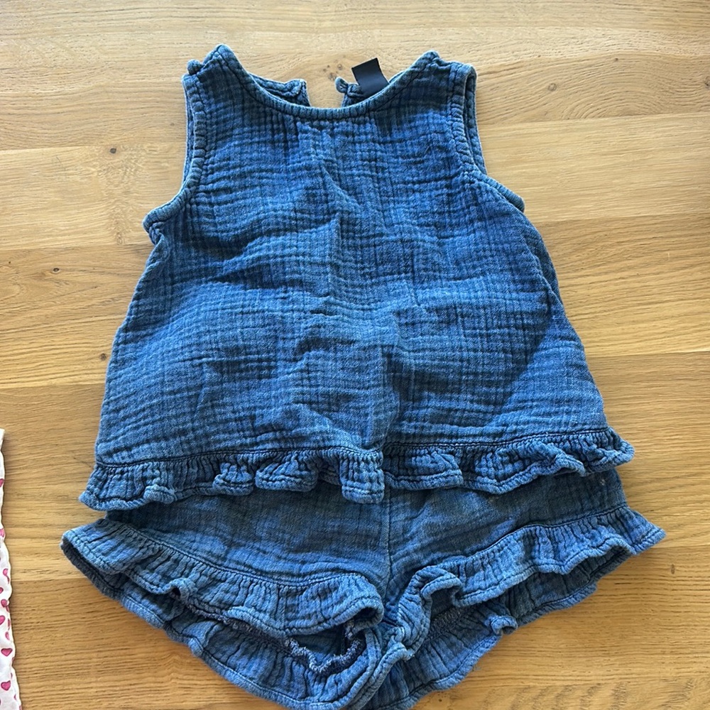 Gap washed blue set